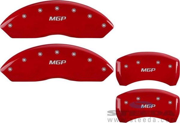 Caliper Covers - Red w/ MGP Logo - Front & Rear